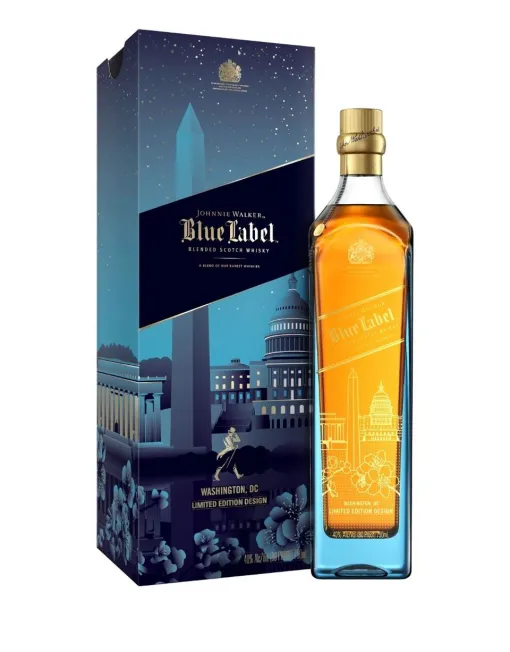 JOHNNIE WALKER BLUE LABEL BLENDED SCOTCH WHISKY WASHINGTON D.C 1 JOHNNIE WALKER BLUE LABEL BLENDED SCOTCH WHISKY WASHINGTON D.C 1