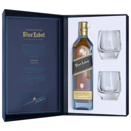 johnnie walker blue label gift set