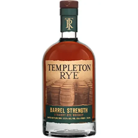 Templeton Barrel Strength Rye Whiskey