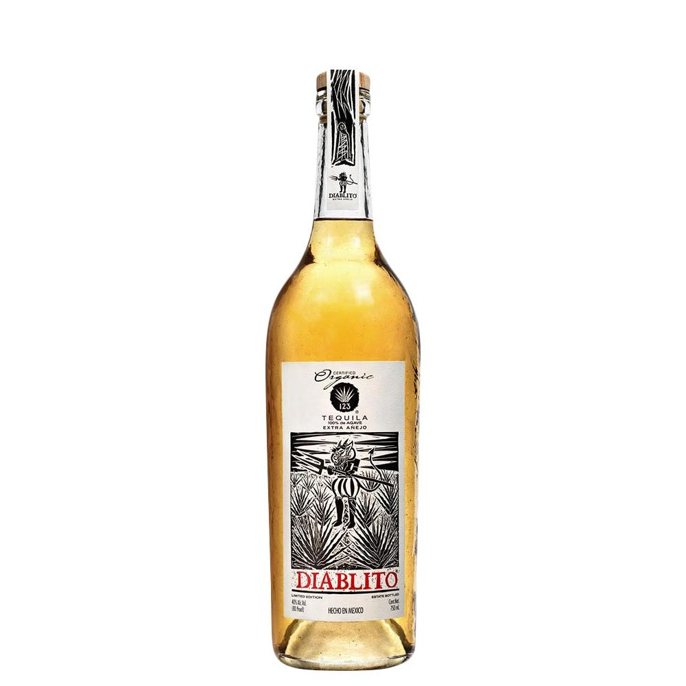 123 Diablito Organic Extra Anejo Tequila World of Whiskey Sale 123 Diablito Organic Extra Anejo Tequila - World of Whiskey Sale