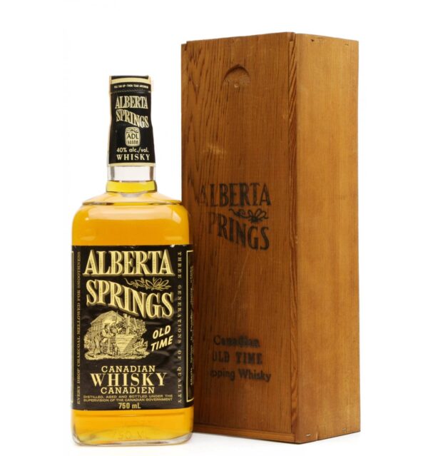 Alberta Springs 1977 Old Time Canadian Whisky World of Whiskey Sale Alberta Springs 1977 Old Time Canadian Whisky - World of Whiskey Sale