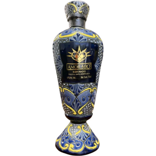 Amor Mio Reposado Ceramic Tequila World of Whiskey Sale Amor Mio Reposado Ceramic Tequila - World of Whiskey Sale