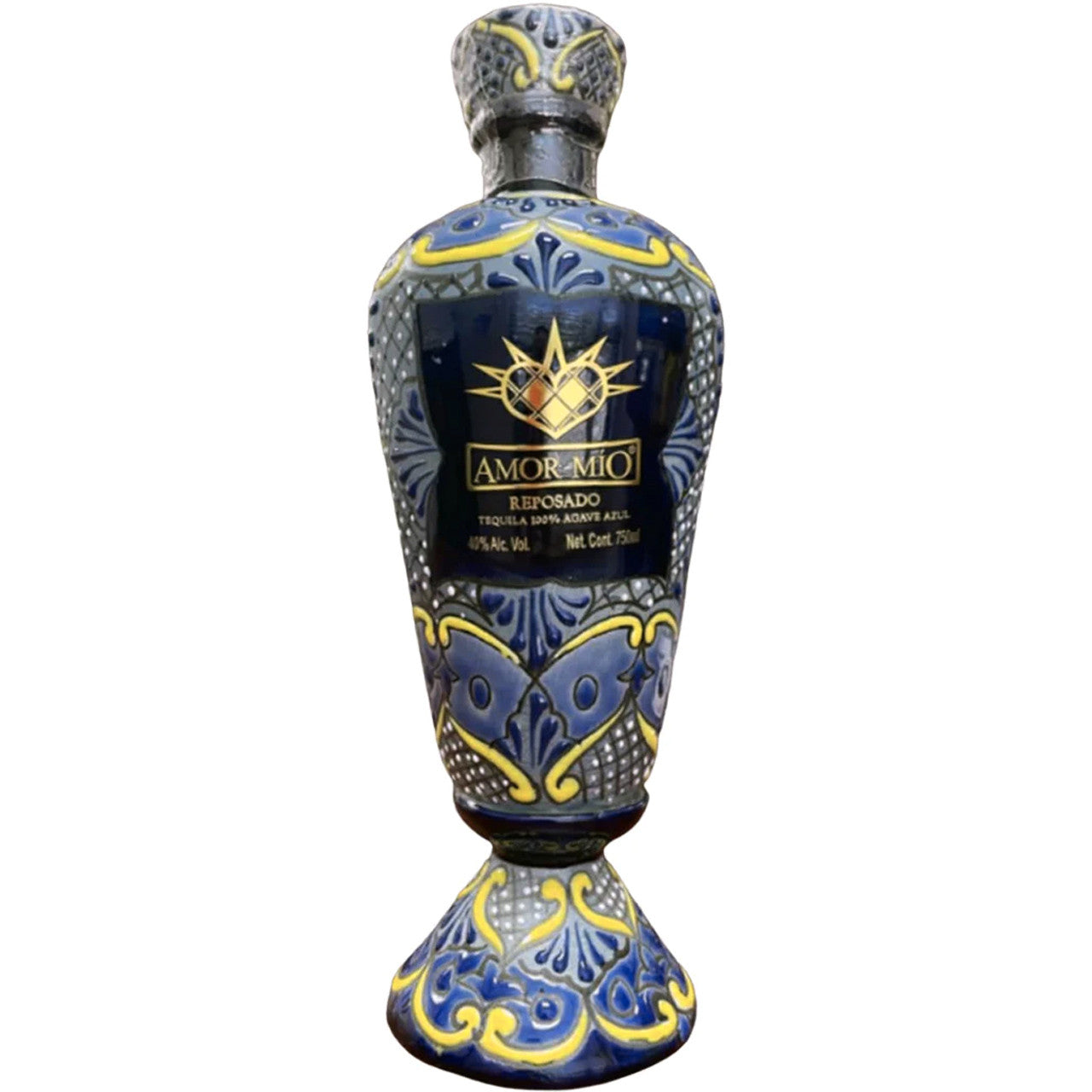 Amor Mio Reposado Ceramic Tequila World of Whiskey Sale Amor Mio Reposado Ceramic Tequila - World of Whiskey Sale