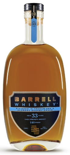 Barrell 33 Year Old Cask Strength Canadian Bourbon Whiskey World of Whiskey Sale Barrell 33 Year Old Cask Strength Canadian Bourbon Whiskey - World of Whiskey Sale