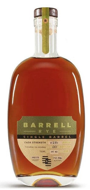 Barrell Single Barrel Canadian Rye Barrel #V231 World of Whiskey Sale Barrell Single Barrel Canadian Rye Barrel #V231 - World of Whiskey Sale