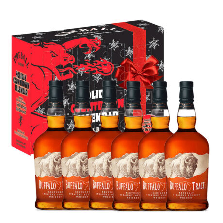 Buffalo Trace 6 Pack+ Fireball Countdown Calendar Gift Special - World of Whiskey Sale
