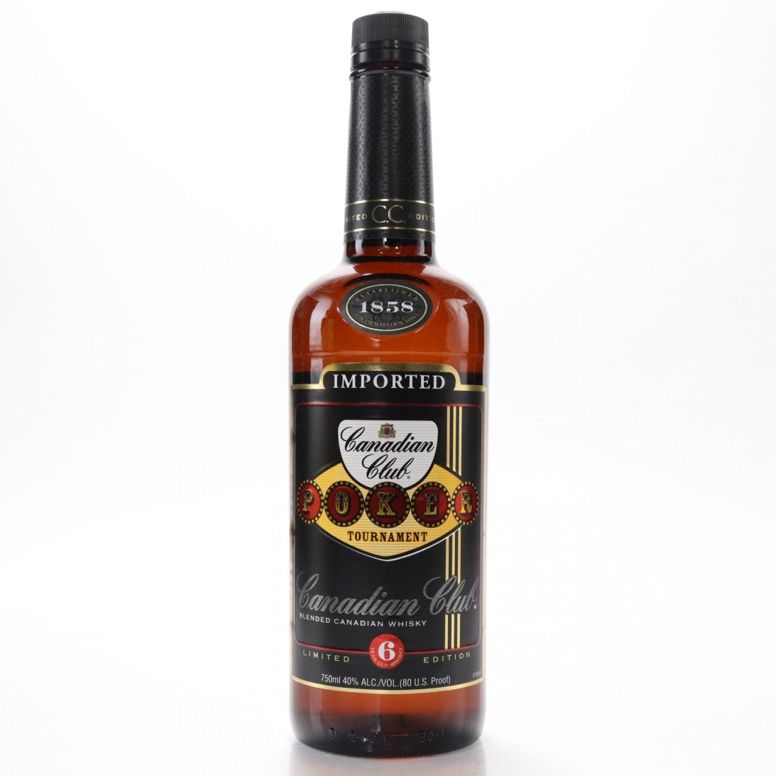 Canadian Club 6 Year Old Poker Edition Whisky World of Whiskey Sale Canadian Club 6 Year Old Poker Edition Whisky - World of Whiskey Sale