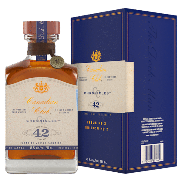 Canadian Club Chronicles 42 Year Old Whiskey World of Whiskey Sale Canadian Club Chronicles 42 Year Old Whiskey - World of Whiskey Sale