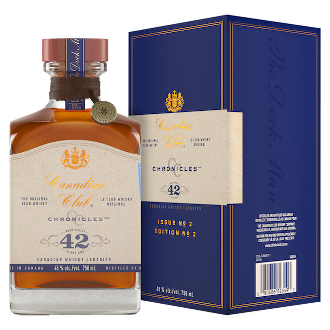 Canadian Club Chronicles 42 Year Old Whiskey World of Whiskey Sale Canadian Club Chronicles 42 Year Old Whiskey - World of Whiskey Sale