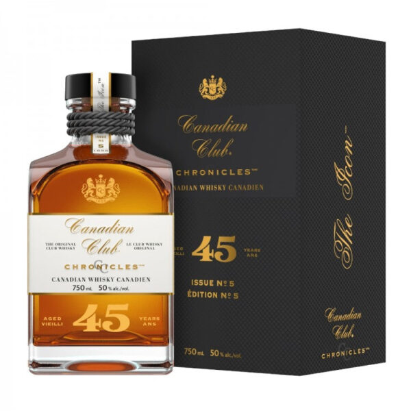 Canadian Club Chronicles Aged 45 Year Old Whisky World of Whiskey Sale Canadian Club Chronicles Aged 45 Year Old Whisky - World of Whiskey Sale
