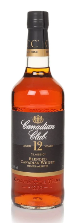 Canadian Club Classic 12 Year Old Blended Canadian Whisky | 700ML World of Whiskey Sale Canadian Club Classic 12 Year Old Blended Canadian Whisky | 700ML - World of Whiskey Sale