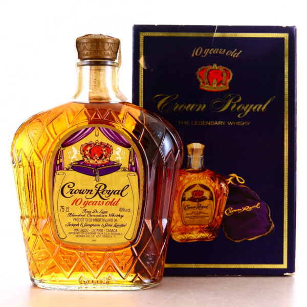 Crown Royal 10 Year Old (Bottled 1976) Canadian Whisky World of Whiskey Sale Crown Royal 10 Year Old (Bottled 1976) Canadian Whisky - World of Whiskey Sale