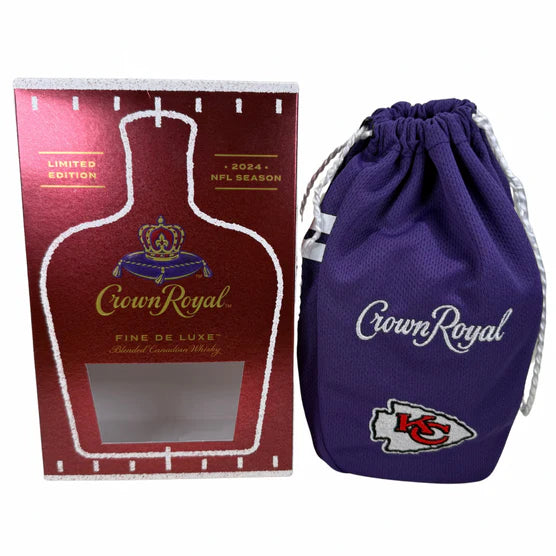 Crown Royal 2024 Fine Deluxe Kansas City Chiefs Limited Edition Blended Canadian Whisky World of Whiskey Sale Crown Royal 2024 Fine Deluxe Kansas City Chiefs Limited Edition Blended Canadian Whisky - World of Whiskey Sale