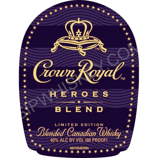 Crown Royal Heroes Blend Blended Canadian Whisky | Limited Edition World of Whiskey Sale Crown Royal Heroes Blend Blended Canadian Whisky | Limited Edition - World of Whiskey Sale