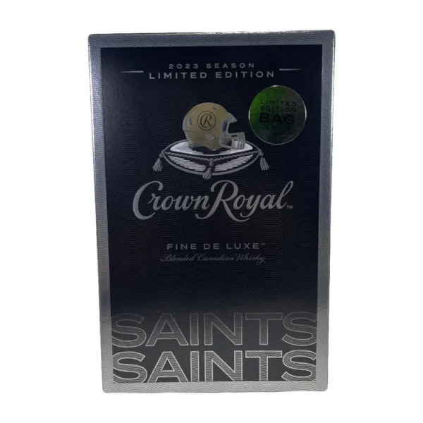Crown Royal Limited Edition 2023 New Orleans Saints Canadian Whisky World of Whiskey Sale Crown Royal Limited Edition 2023 New Orleans Saints Canadian Whisky - World of Whiskey Sale