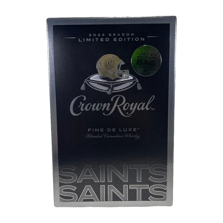 Crown Royal Limited Edition 2023 New Orleans Saints Canadian Whisky World of Whiskey Sale Crown Royal Limited Edition 2023 New Orleans Saints Canadian Whisky - World of Whiskey Sale