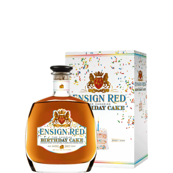 Ensign Red Birthday Cake Canadian Whisky World of Whiskey Sale Ensign Red Birthday Cake Canadian Whisky - World of Whiskey Sale