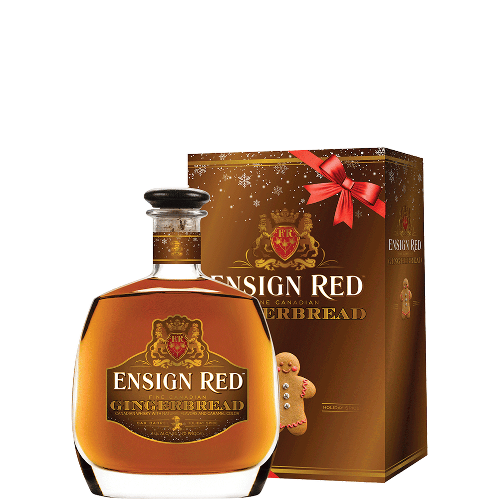 Ensign Red Gingerbread Fine Canadian Whisky World of Whiskey Sale Ensign Red Gingerbread Fine Canadian Whisky - World of Whiskey Sale