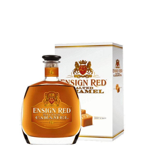 Ensign Red Salted Caramel Canadian Whisky World of Whiskey Sale Ensign Red Salted Caramel Canadian Whisky - World of Whiskey Sale