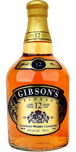 Gibson's 12 Year Old Canadian Whisky World of Whiskey Sale Gibson's 12 Year Old Canadian Whisky - World of Whiskey Sale