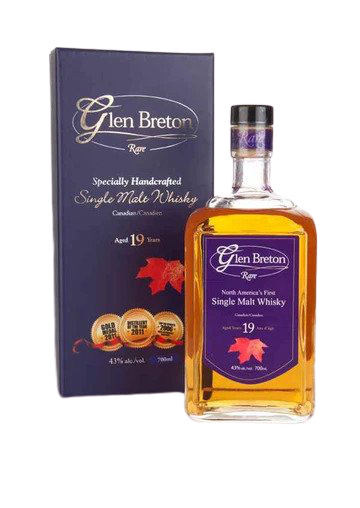 Glen Breton Rare 19 Year Old Canadian Single Malt Whisky World of Whiskey Sale Glen Breton Rare 19 Year Old Canadian Single Malt Whisky - World of Whiskey Sale