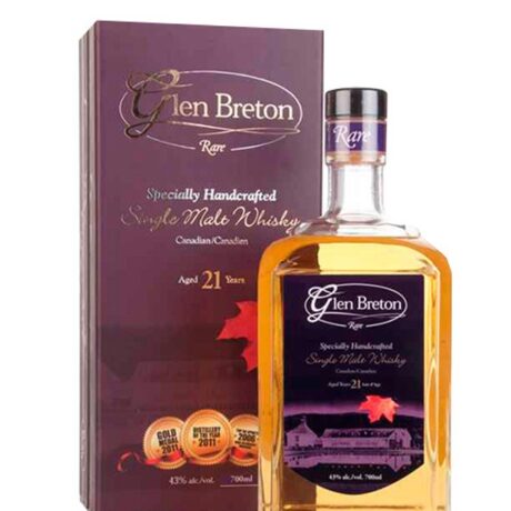 Glen Breton Rare 21 Year Old Canadian Single Malt Whisky - World of Whiskey Sale