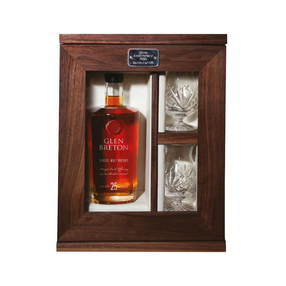 Glen Breton Silver Anniversary Edition 25 Year Old Canadian Single Malt Whisky World of Whiskey Sale Glen Breton Silver Anniversary Edition 25 Year Old Canadian Single Malt Whisky - World of Whiskey Sale
