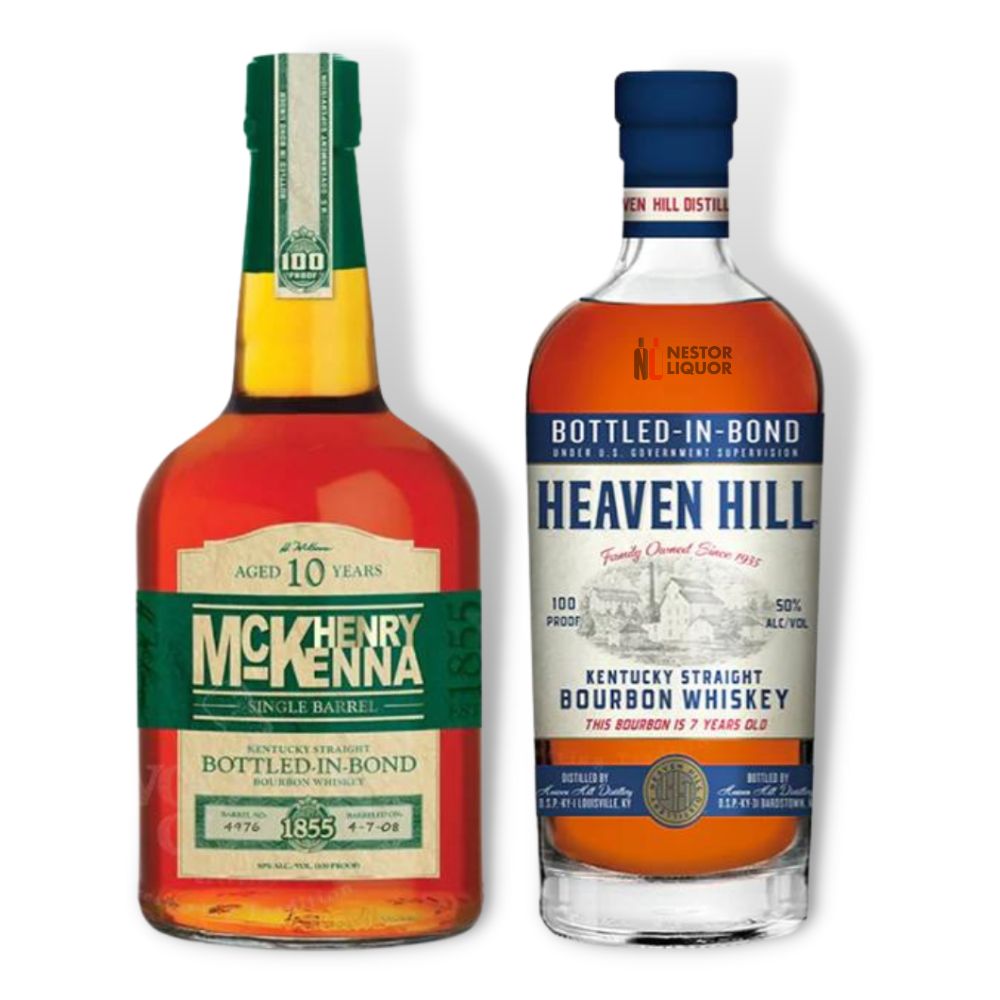 Henry Mckenna 10 Year & Heaven Hill 7 Year Old Bottled In Bond World of Whiskey Sale Henry Mckenna 10 Year & Heaven Hill 7 Year Old Bottled In Bond - World of Whiskey Sale