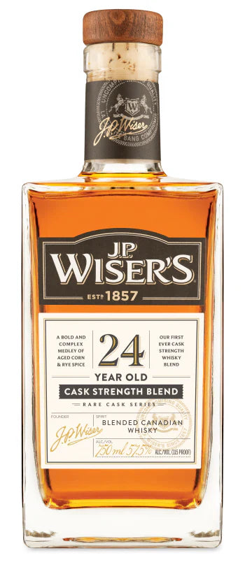 J.P. Wiser's 24 Year Old Cask Strength Canadian Whisky World of Whiskey Sale J.P. Wiser's 24 Year Old Cask Strength Canadian Whisky - World of Whiskey Sale