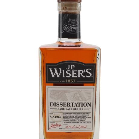 JP Wiser's Dissertation Rare Cask Series Canadian Whisky - World of Whiskey Sale