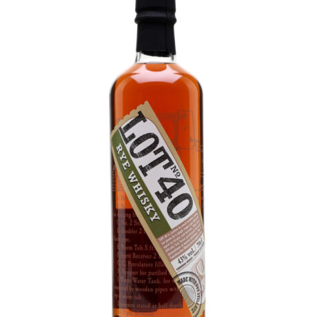 Lot 40 Canadian Rye Whisky | 700ML - World of Whiskey Sale