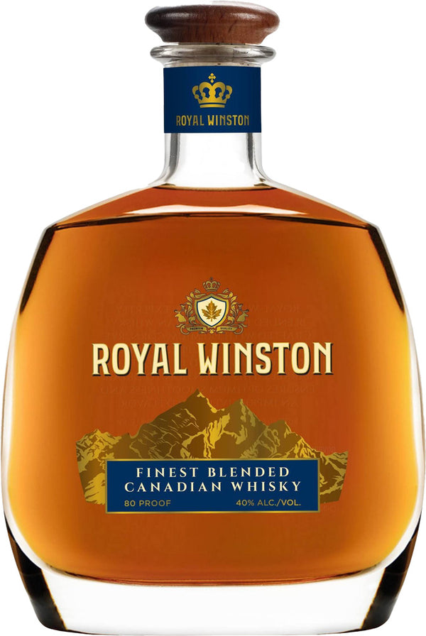 Royal Winston Finest Blended Canadian Whiskey World of Whiskey Sale Royal Winston Finest Blended Canadian Whiskey - World of Whiskey Sale