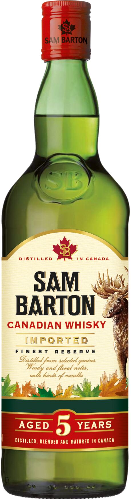 Sam Barton Finest Reserve 5 Year Old Canadian Whisky | 700ML World of Whiskey Sale Sam Barton Finest Reserve 5 Year Old Canadian Whisky | 700ML - World of Whiskey Sale