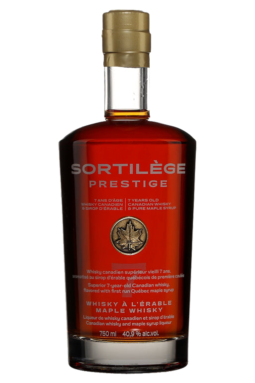 Sortilège Prestige 7 Year Old Canadian Maple Whisky World of Whiskey Sale Sortilège Prestige 7 Year Old Canadian Maple Whisky - World of Whiskey Sale