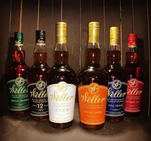 Weller Complete Vertical Bundle World of Whiskey Sale Weller Complete Vertical Bundle - World of Whiskey Sale
