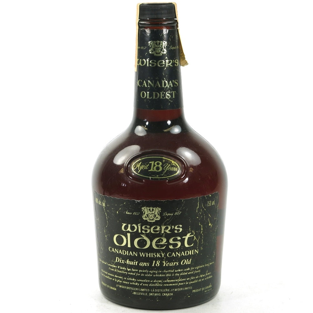 Wiser’s Oldest 18 Year Old 1970 Canadian Whisky World of Whiskey Sale Wiser’s Oldest 18 Year Old 1970 Canadian Whisky - World of Whiskey Sale
