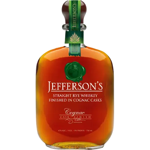 Jeffersons Straight Rye Whiskey Cognac Finish