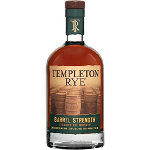 Templeton Barrel Strength Rye Whiskey