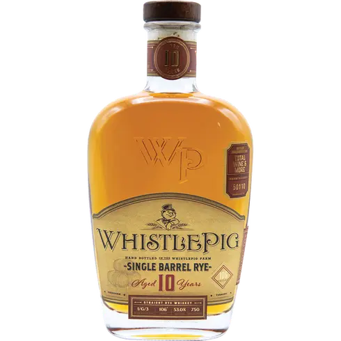 WhistlePig 10 Year Private Rye Barrel Select